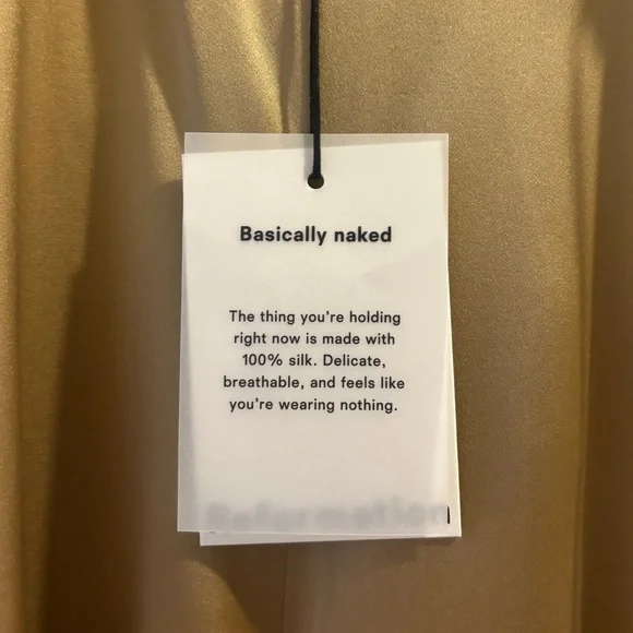 Reformation Ericka Silk Dress - Picture 6 of 6